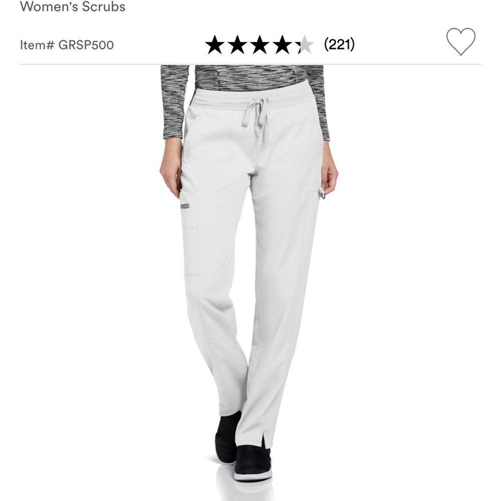 Gray’s Anatomy White Scrub Pants
